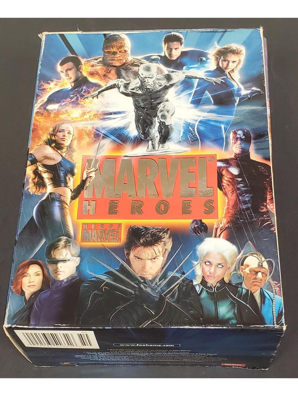 Marvel Heroes Collectibles 9-Disc DVD Box Set VG Condition
